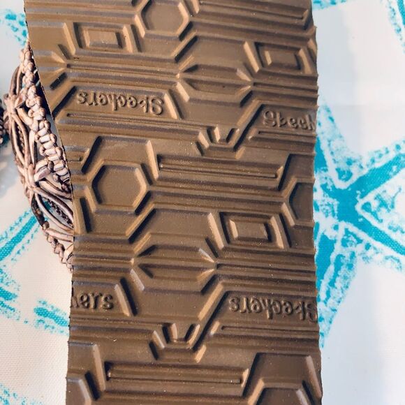 Skechers Modern Comfort Women's Meditation Ocean Breeze Brown Thong Size 7 - Picture 10 of 10